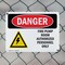 Signmission Fire Pump Room Authorized Danger Sign, Plastic, 14in W x 10in L, 2PK OS-2PACK-DS-P-1014-L-1920 - alternate 4